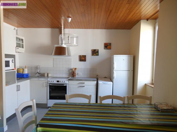 Appartement les pieds dans l'eau