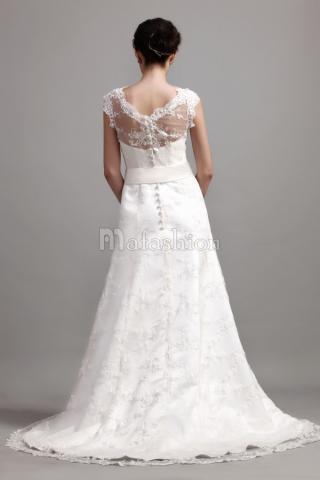  Robe de Mariée Naturel Au Niveau--mafashion.fr