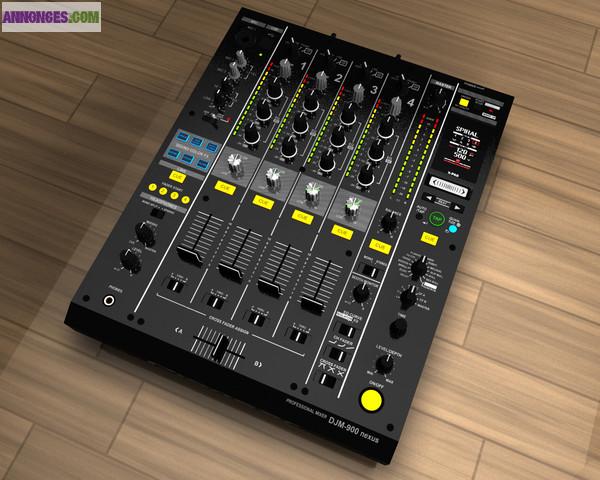 offre platines 2 cdj 2000 + djm 900 Nexus + flycase