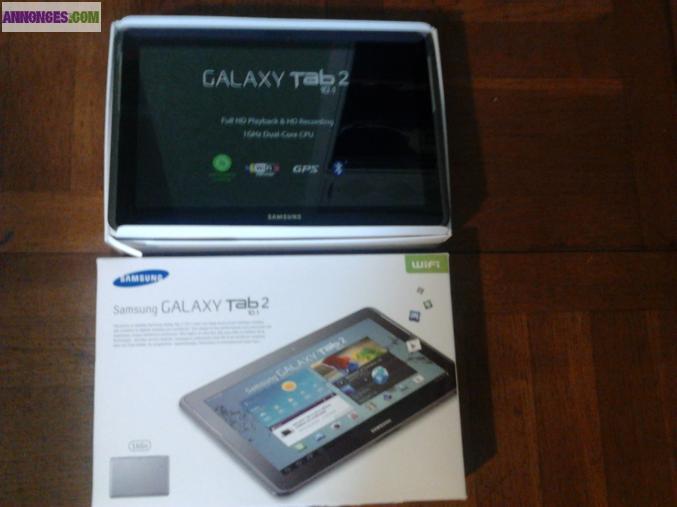 Samsung Galaxy Tab 2 10.1 comme neuf