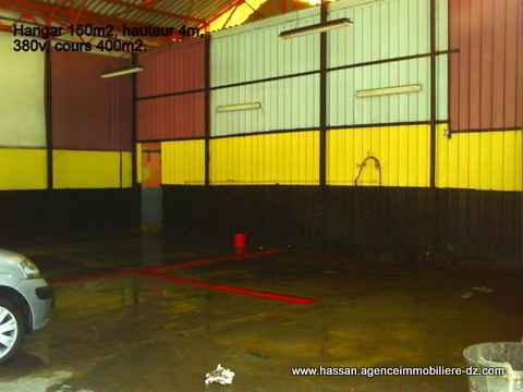 Loue hangar 150m2 ruisseau