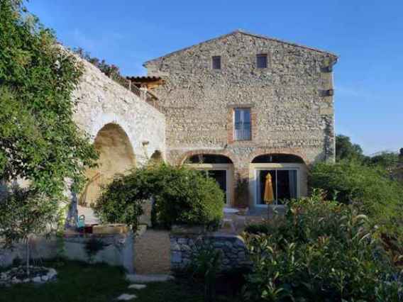 Proche anduze, vente mas en pierres rénové