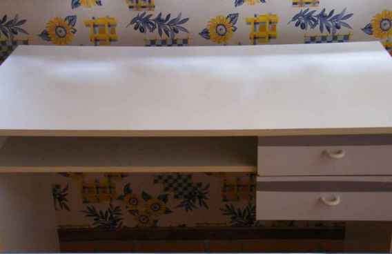 Bureau blanc écolier