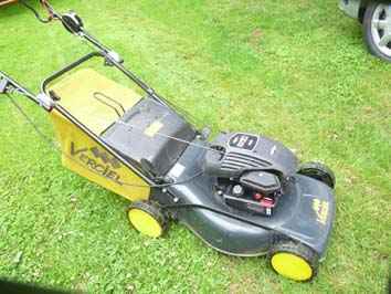 Tondeuse thermique tractée 5 hp "verciel" 158 cc serie 500