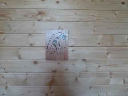 Tableau lucky luke en chantourné