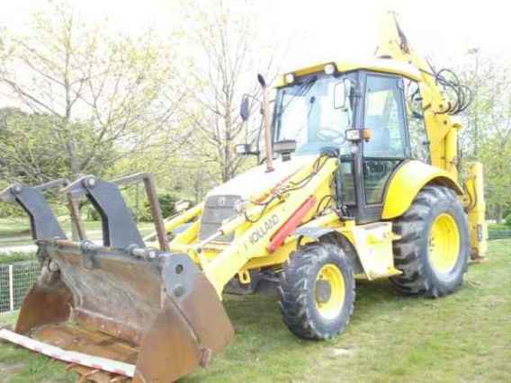 Mon tractopelle new hollande lb110b