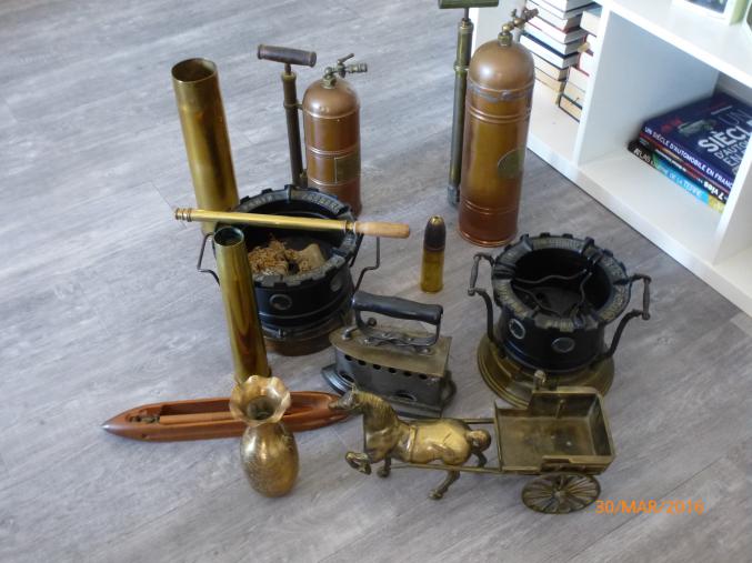 Ojets divers cuivres