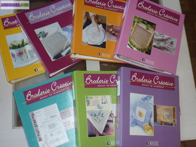 Classeurs "Broderie créative"