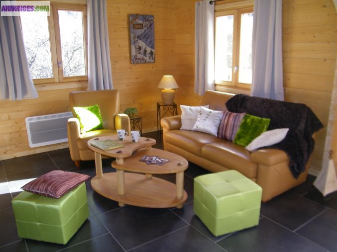 Location gîte chalet 6 p. proche La Plagne
