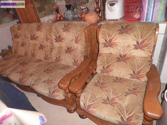 Salon rustique & mezanine