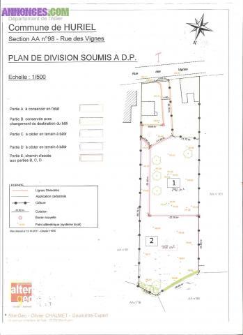 Terrain constructible