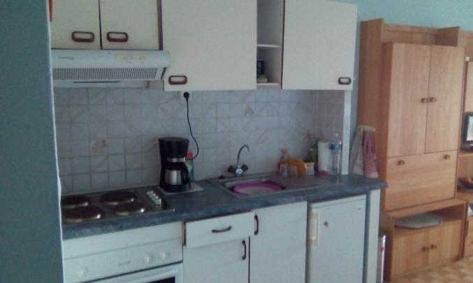 2 pièces cuisine vue de mer