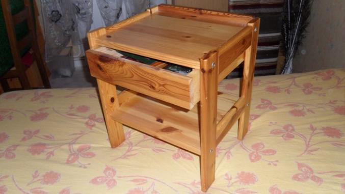 BOIS DE LIT PLUS CHEVET