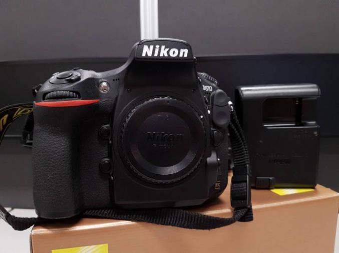 Nikon D810 avec 7500 clics