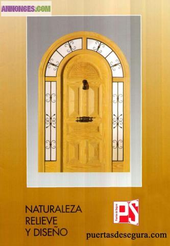 Portes d'exterieures en bois