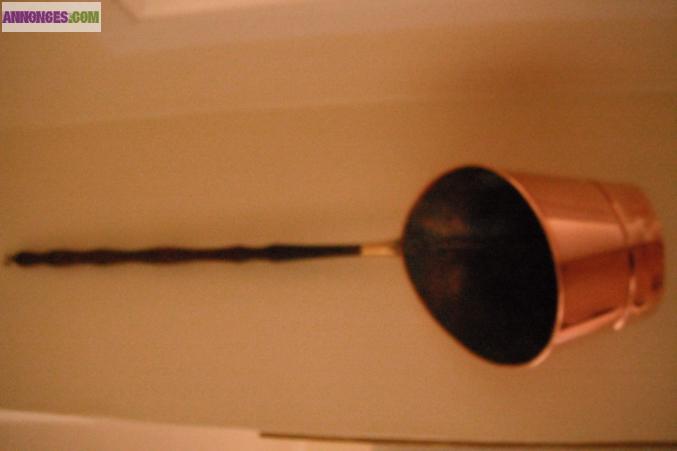 Casseroles cuivre veritable