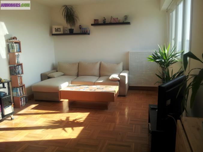 Très beau T2 - 55 m² - Lumineux et calme - TOURS