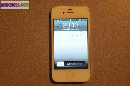 Iphone 4s Blanc Très bon etas