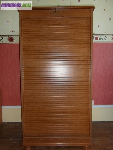 Meuble pour ordinateur en chêne