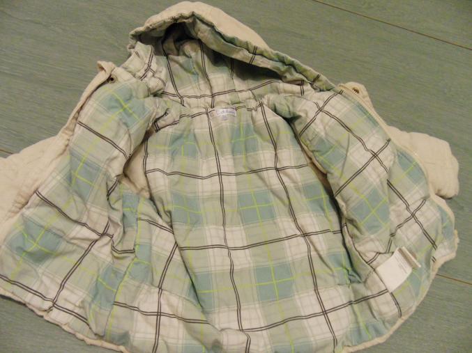 Manteau ecru 18 mois