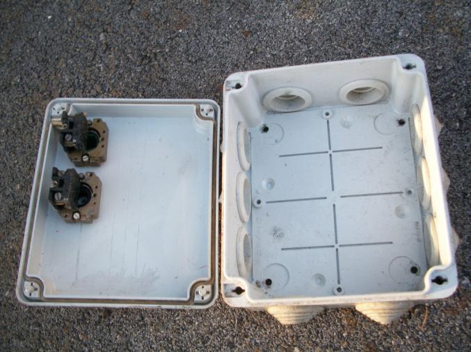 Coffret electrique marche arret