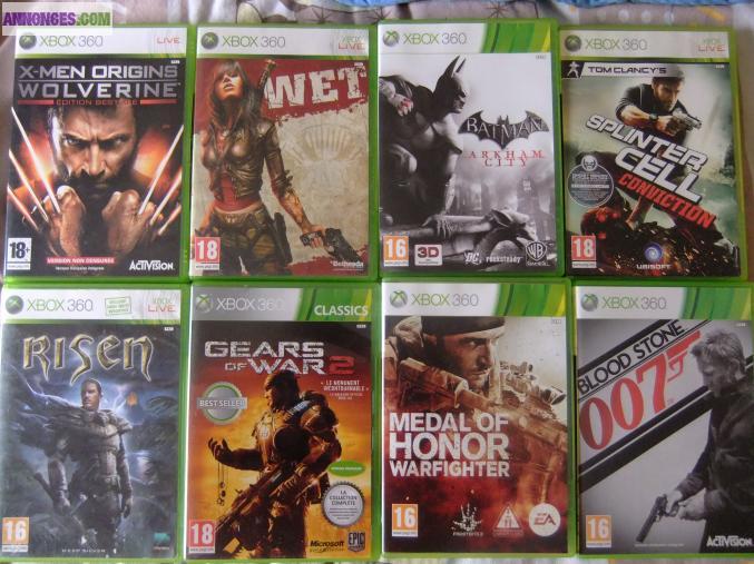 Jeux xbox 360