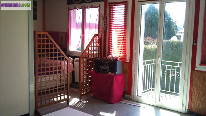 Maison double + terrain proche La Clayette 71800