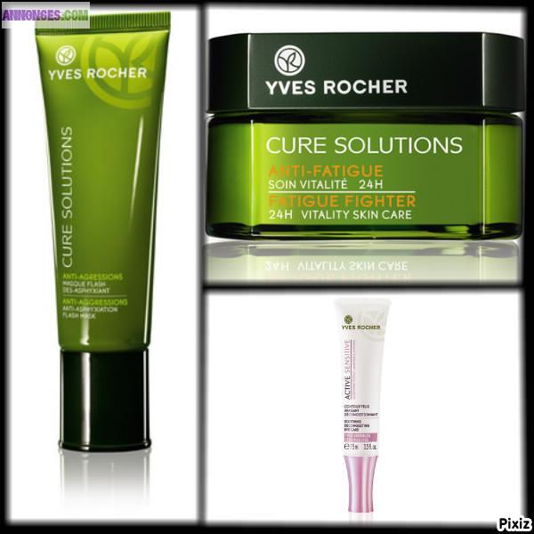 LOT 3 produits pour SOIN VITALITE 24H ANTI-FATIGUE Neuf 