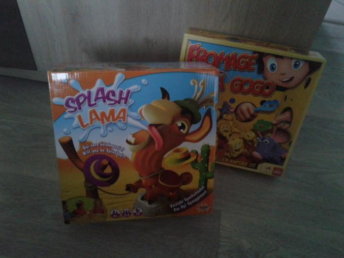 Jeu de societe splash lama + fromage a gogo
