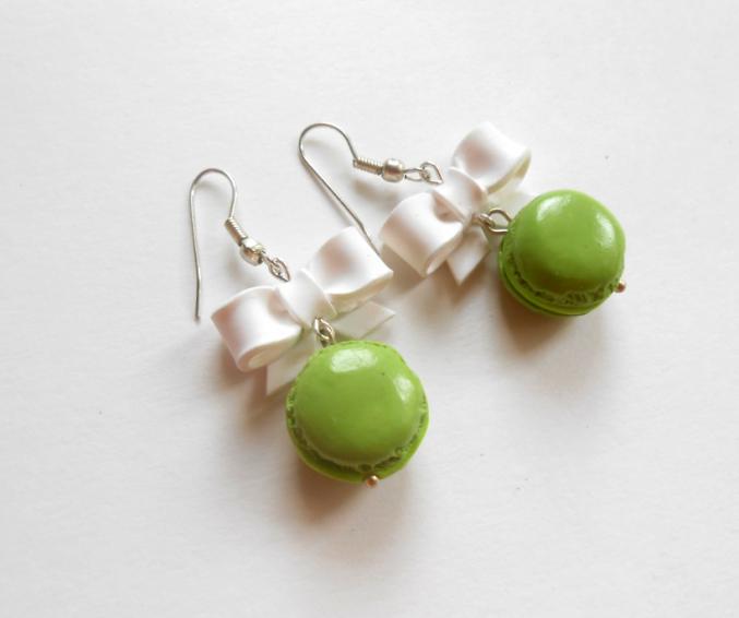Boucles d’oreilles "Macaron"