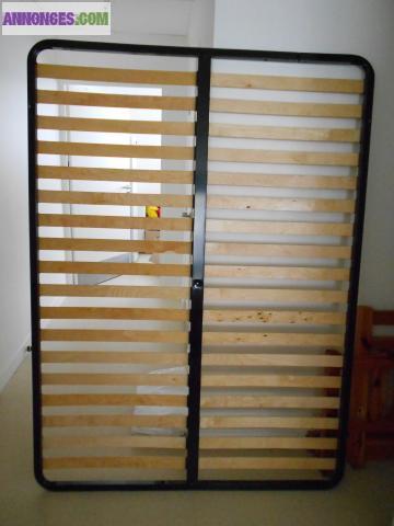 Sommier à lattes 140x190