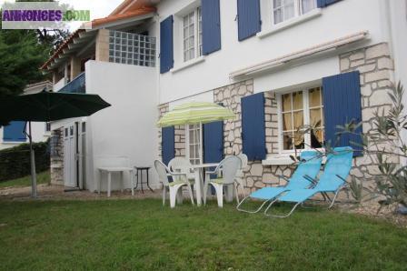 Appart T2 rdc villa 500m plage de ROYAN