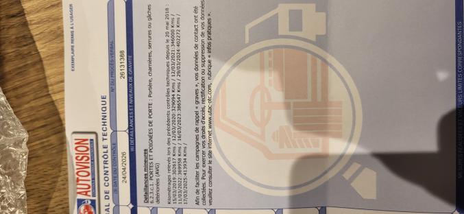 Iveco frigorifique ct vierge du 24/04/2026