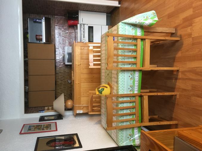 Grand studio cabine meublé 38m