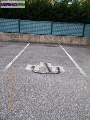 Vend place de parking