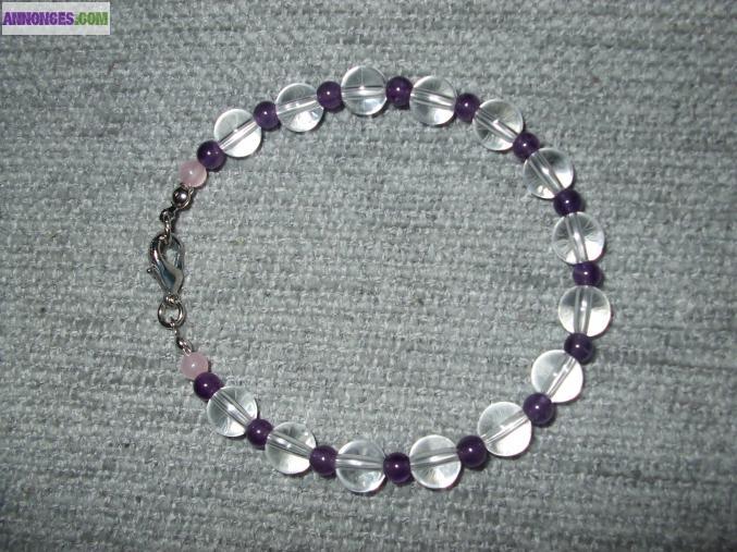 Bracelets en pierres naturelles