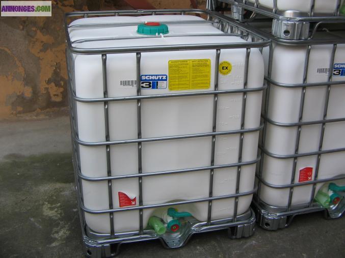 Cuve plastique 1000 litres
