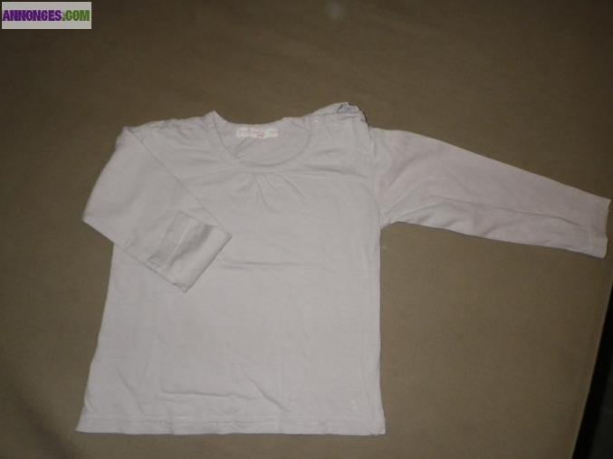 Vetements fille de 1 mois à 24 mois