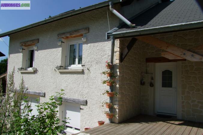 Maison de construction traditionnelle