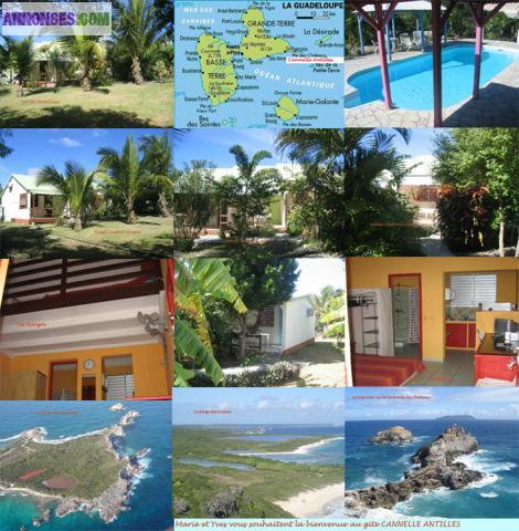 BUNGALOWS A LA POINTE DES CHATEAUX A ST FRANCOIS