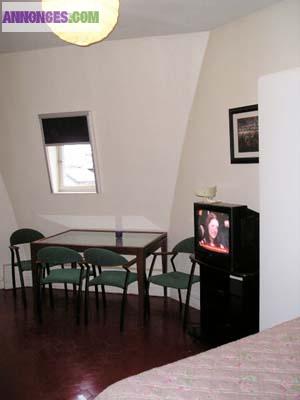 Grand Studio de 30 m²  meublé