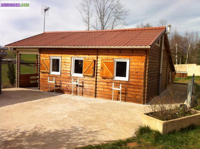 Vent très beau chalet à Dournazac