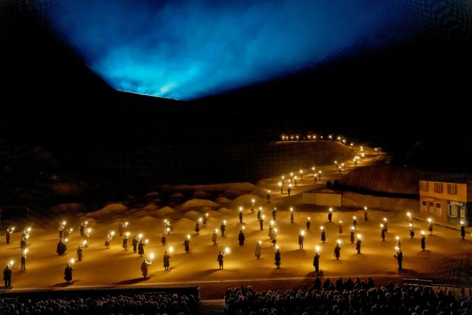 Spectacle « Des flammes à la lumière »