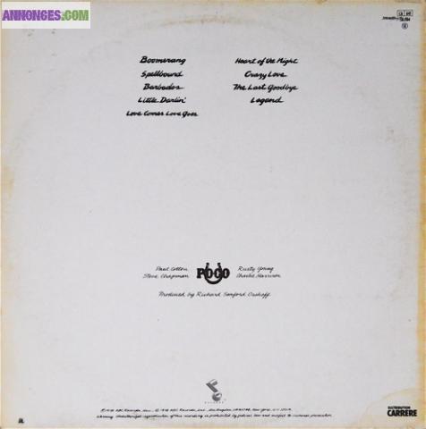 DISQUE VINYLE 33T POCO "LEGEND"