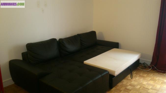 Canape convertible excellent etat