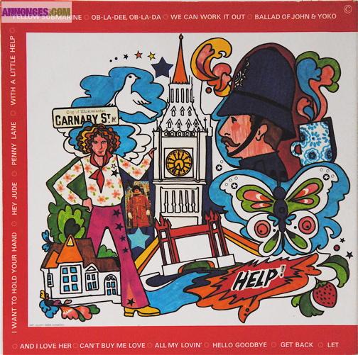 DISQUE VINYLE 33T BEATLES ' HITS