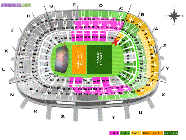 Place de concert Rihanna au stade de france