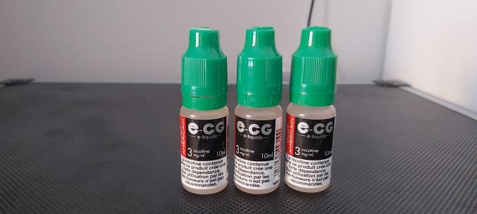 E-CG goût tabac pour cigarettes électroniques