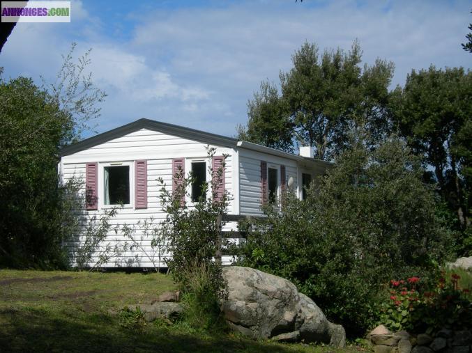 Mobilhome sur terrain privé