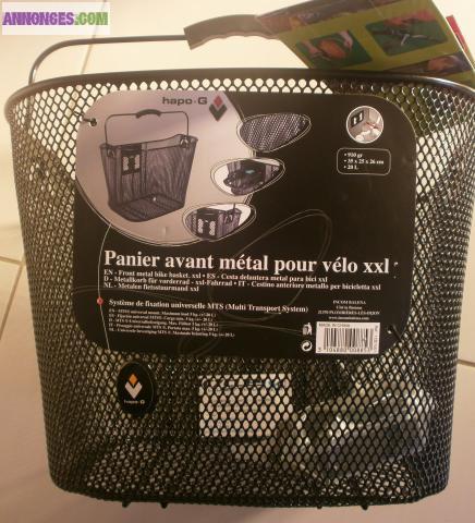 PANIER AVANT VELO